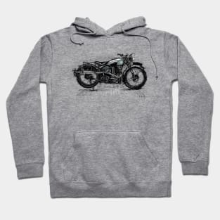 BSA Empire Star 1936 Sketch Hoodie